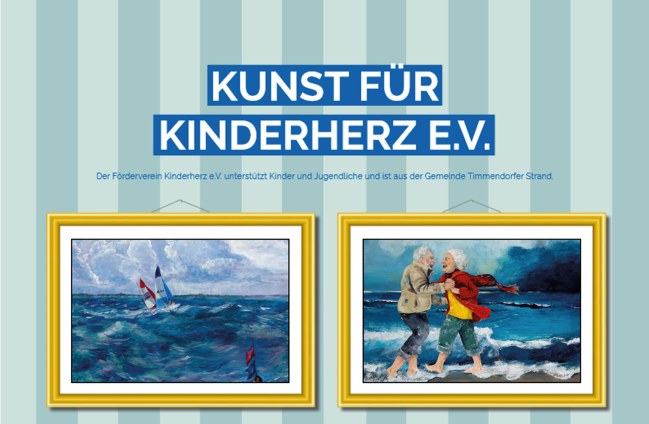 Ankündigungsbild Kunst für Kinderherz e.V.