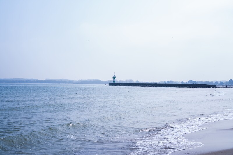 Strand von Travemünde. 
