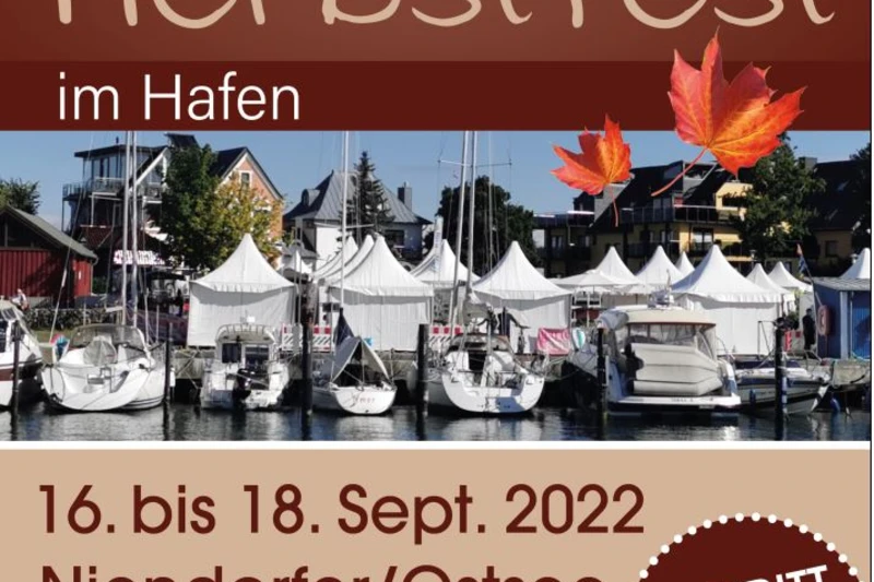 Herbstfest im Hafen in Niendorf am 16.-18.09.2022