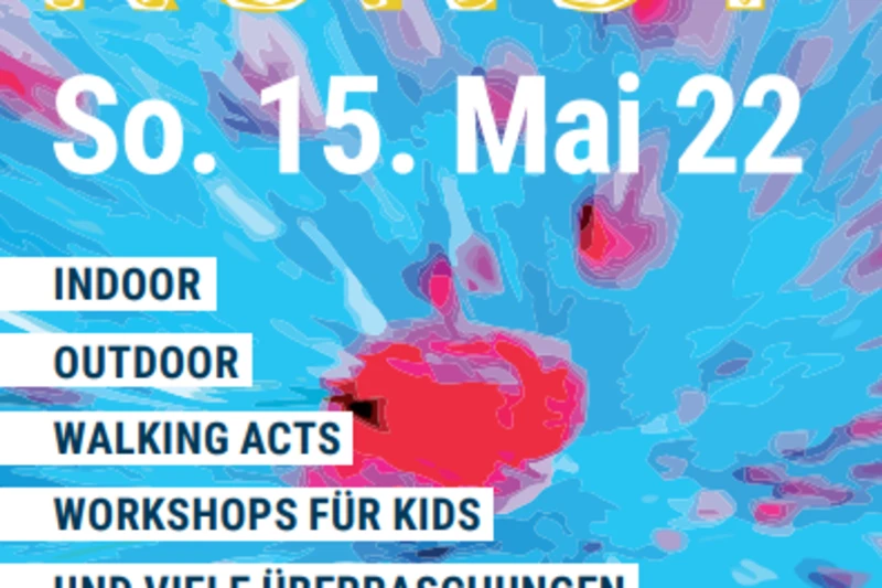 Plakat der zweiten Cross Art Messe Lübecker Bucht zeigt Kunst