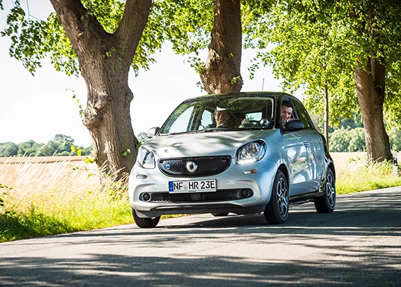 Anfahrt mit dem Auto.