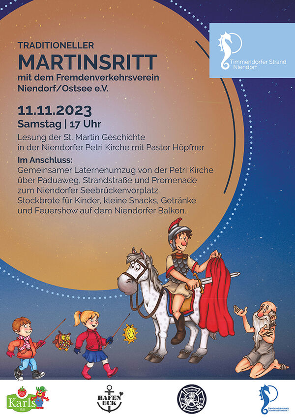 Plakat für den Martinsritt
