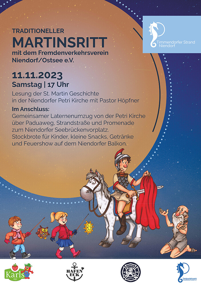 Plakat für den Martinsritt