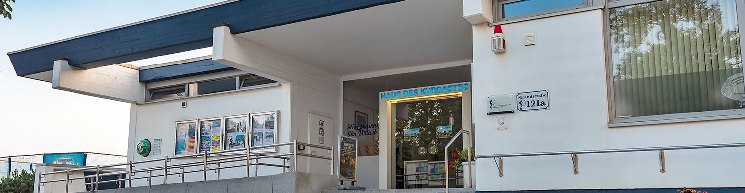 Haus des Kurgastes Niendorfs von außen